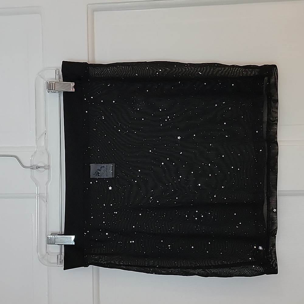 iHeartRaves Starry Mesh Skirt